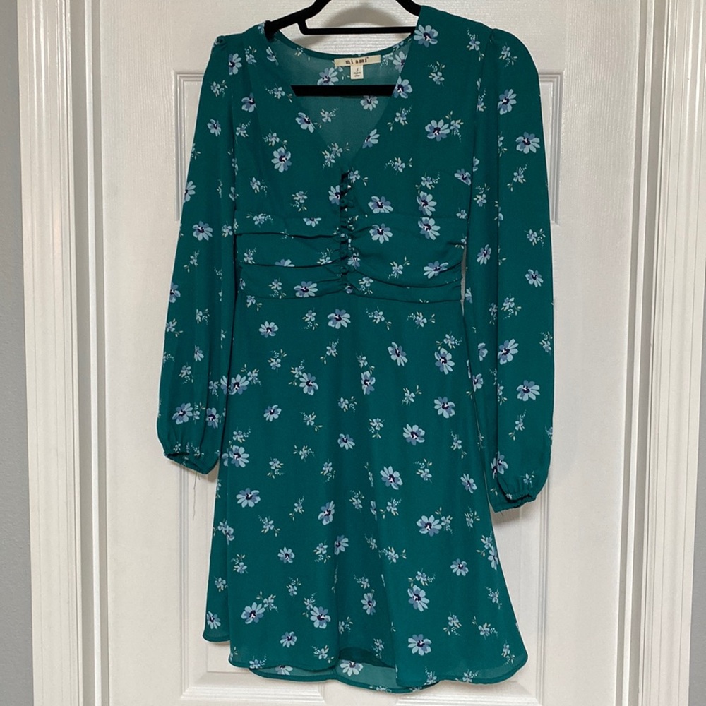 Floral mini dress